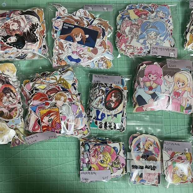 00년대 추억의 애니 인컷 세트(슈가슈가룬,달빛천사,캐캐체,이누야사,오교