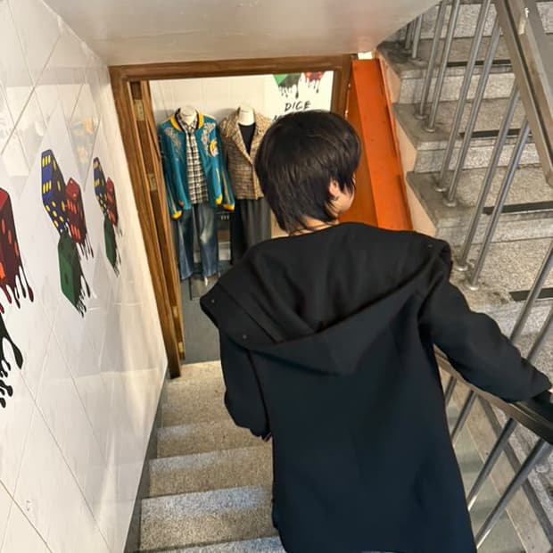 시스템 라쿤 퍼 코트