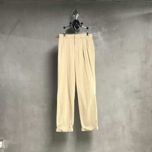 폴로 랄프로렌 베이지 투턱 치노 팬츠 29/32