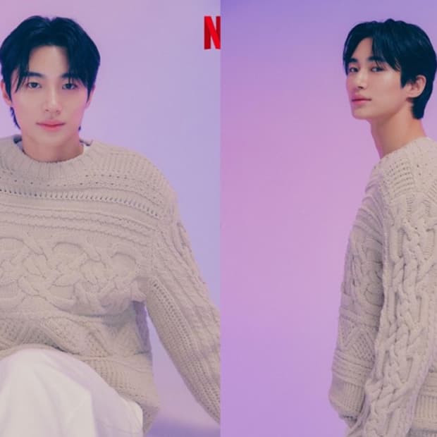 타임옴므 변우석 니트 / 105사이즈