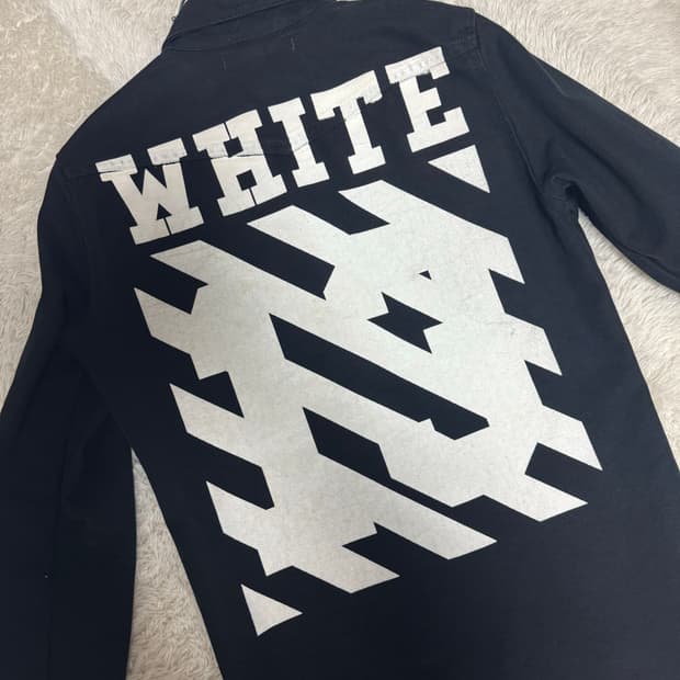 오프화이트 13fw 셔츠 판매합니다.