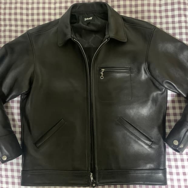 schott nyc tracker leather 쇼트 트래커 레더 자켓