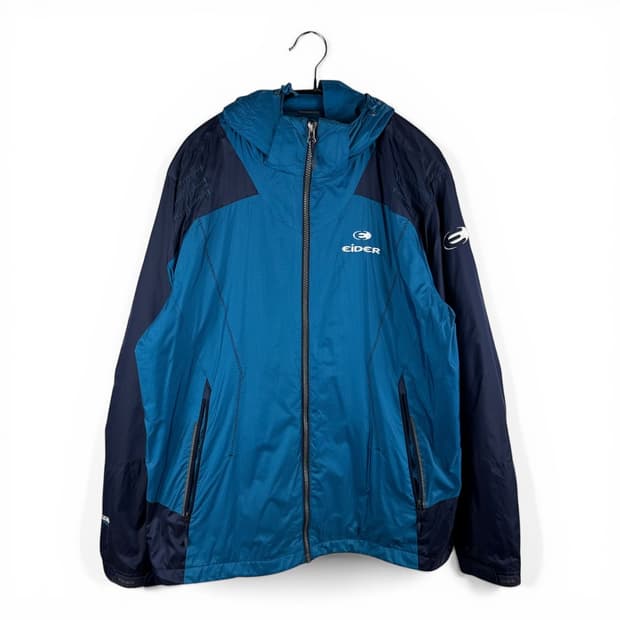 XL) 아이더 우븐 바람막이 자켓 블루/네이비