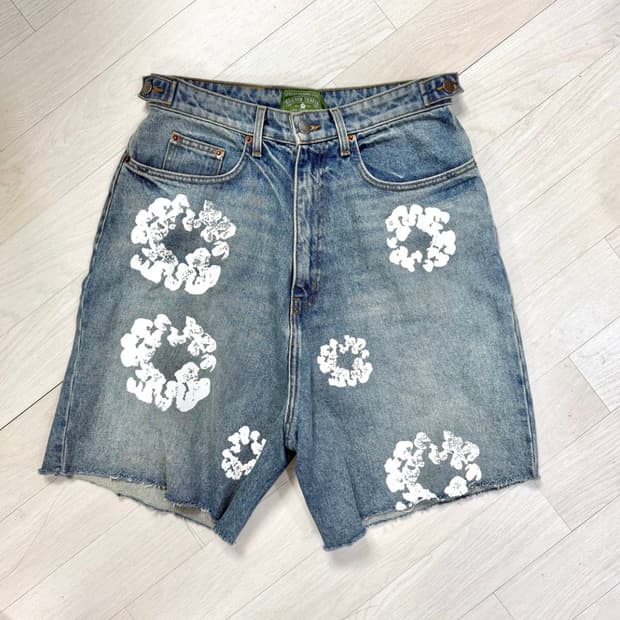 데님티어스 denimtears 리바이스 버뮤다 팬츠 S