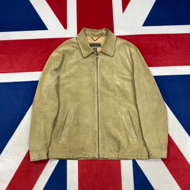 바나나리퍼블릭 리얼스웨이드자켓 L