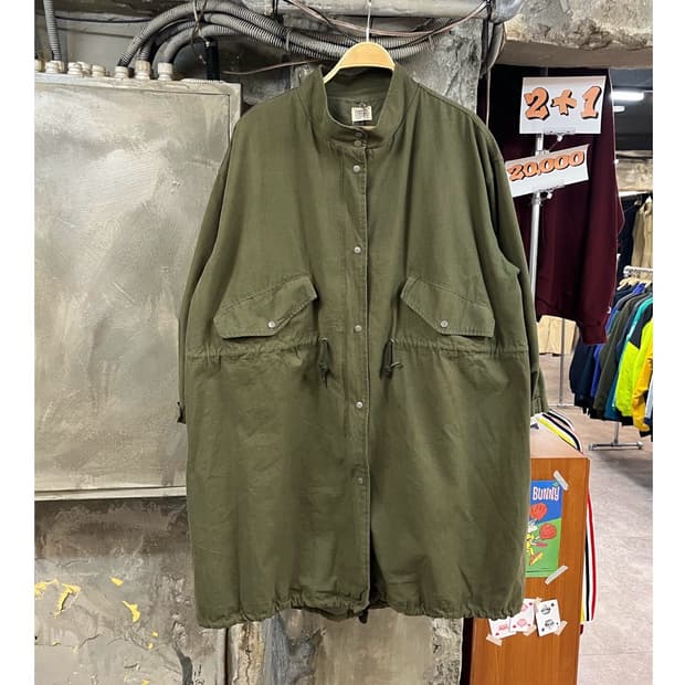 빈티지 야상 자켓 카키 #csz3592