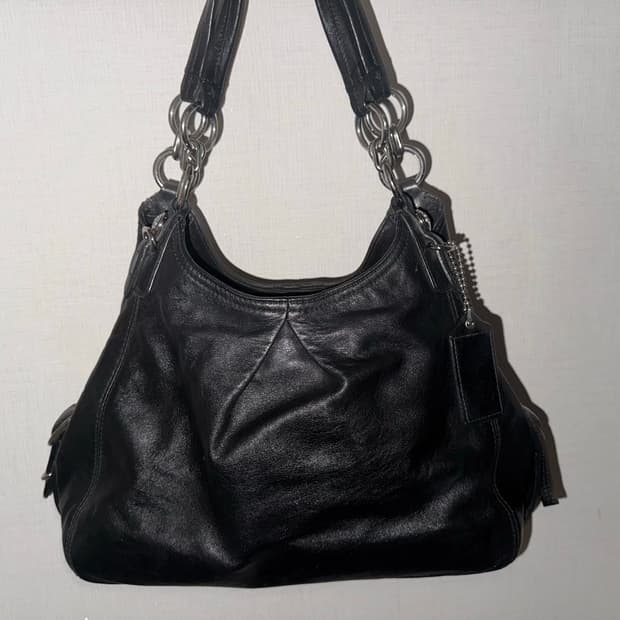 Coach 00’s leather shoulder bag