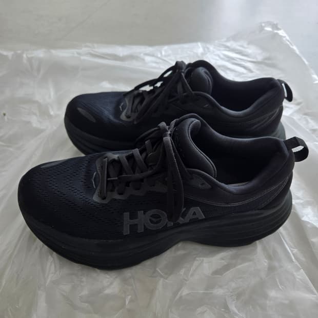 호카 본디8 와이드 블랙 265