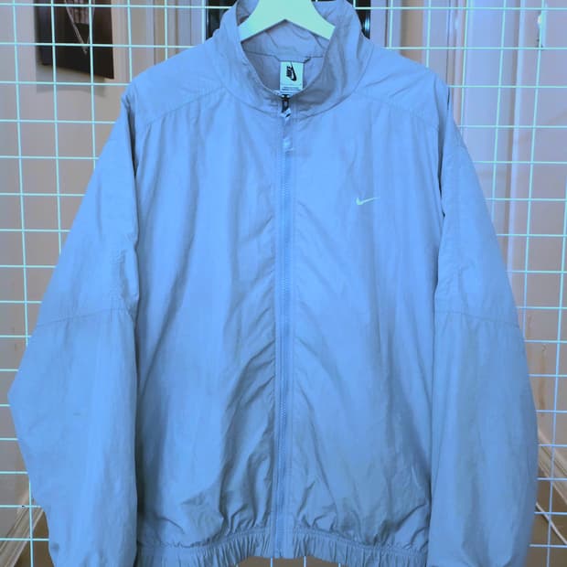 나이키 솔로스우시 nrg 트랙자켓 그레이 L