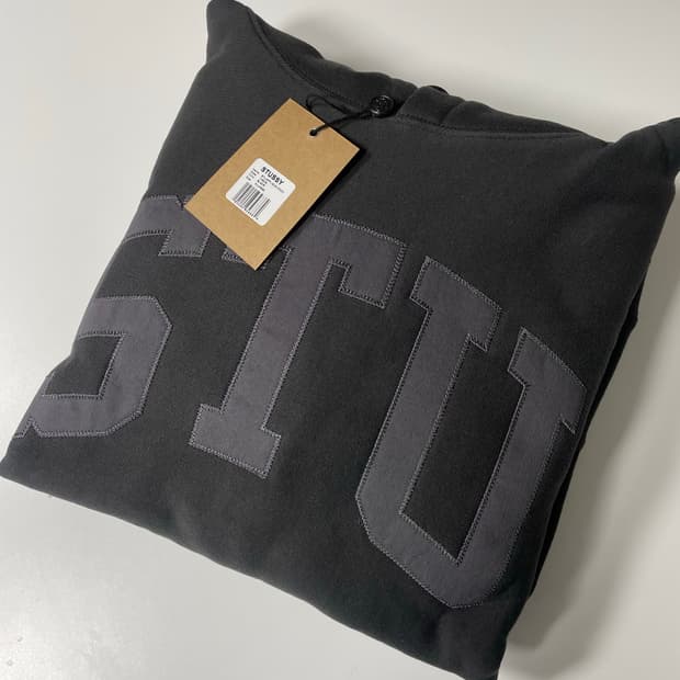 스투시 스투 아플리케 후드 XL