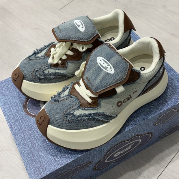 오카이 신발 OCAI 클라우드 러너 데님 스니커즈 240