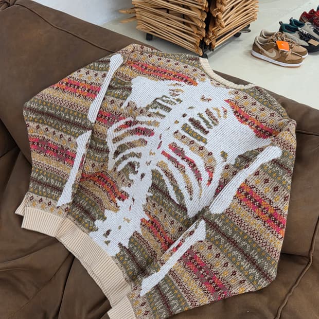 J.vtg 페어아일 스트릿 본 니트