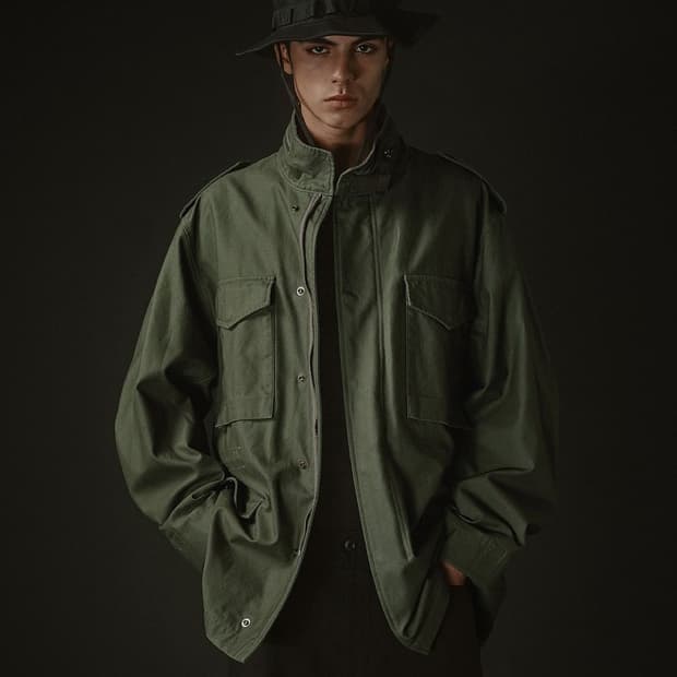 무신사스탠다드 / m65 필드자켓 카키 / XL