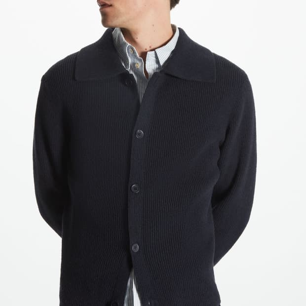 Cos 부클레 가디건 L 코스 부클레 가디건