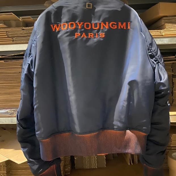 [정품/46] 우영미 마원 봄버 자켓 