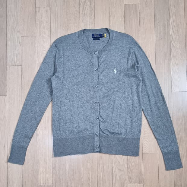 폴로랄프로렌 신형 피마코튼 크루넥 가디건 M _ 여성