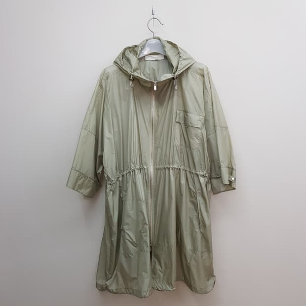 델라라나 Della Lana 2023  후드 집업 롱 점퍼 m사이즈