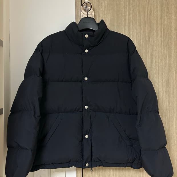브라운야드 푸퍼 다운 패딩 블랙 4사이즈