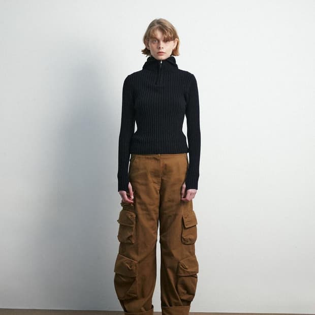 문선 빅포켓 카고팬츠 