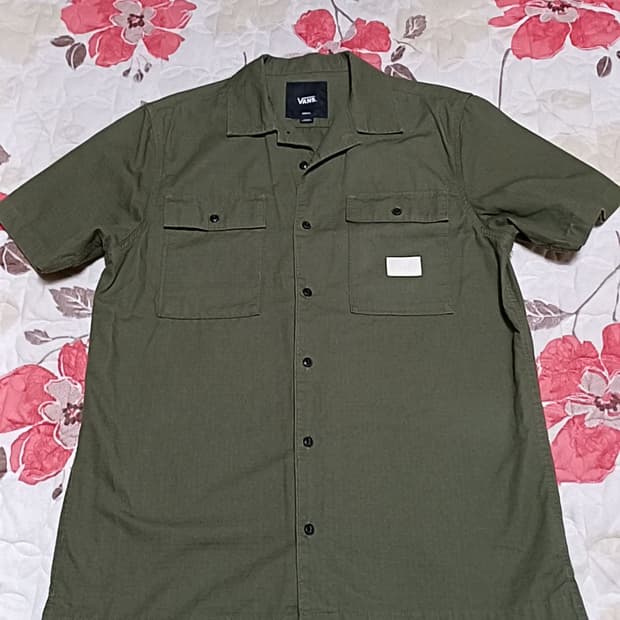 반스 반팔남방 95 가슴55 기장73