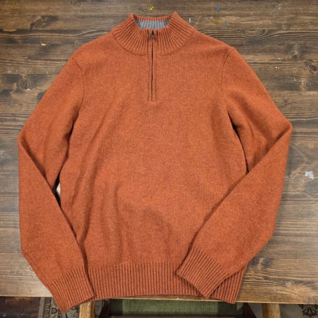 이탈리아 브랜드 지아소네 짚업니트