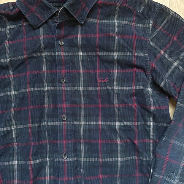 닥스 체크 남방