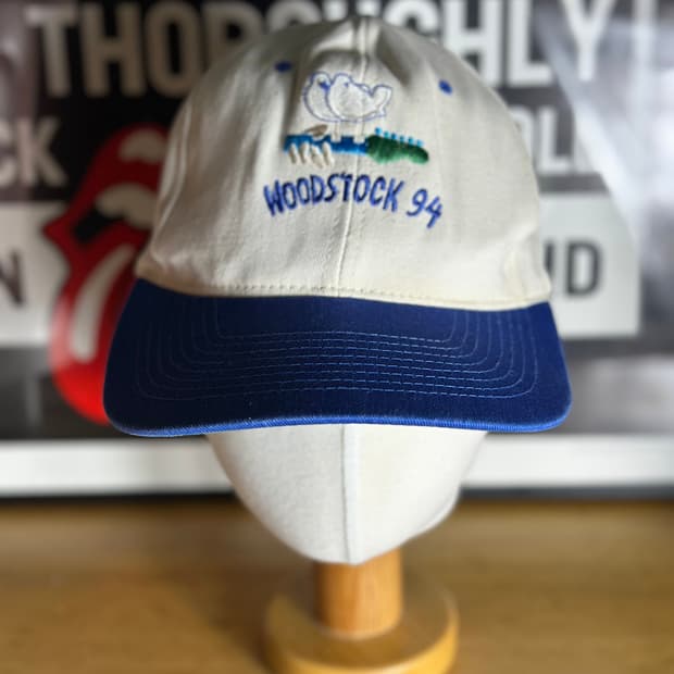 90s Woodstock 빈티지 우드스탁 모자