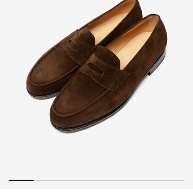 존롭 로페즈 다크브라운 스웨이드 / 6.5 (260-265)