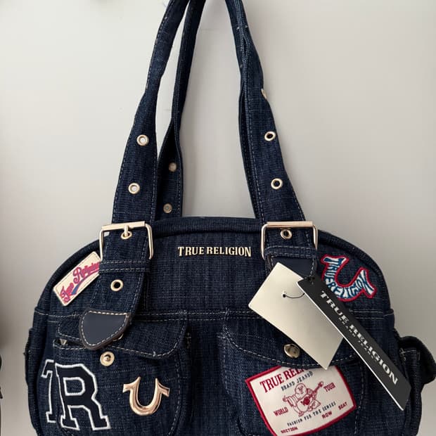 [수능기념할인] 트루릴리젼 청데님 숄더백 y2k