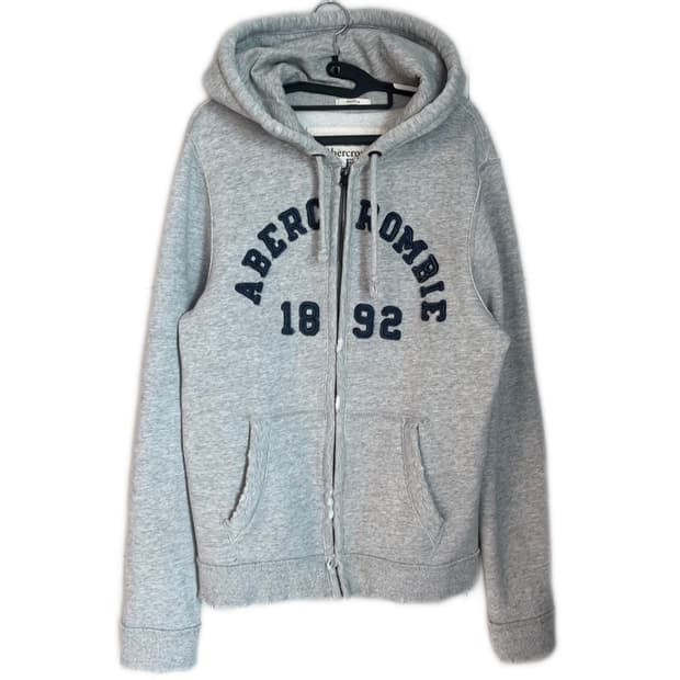 🩶아베크롬비 머슬핏 그레이 후드집업🩶