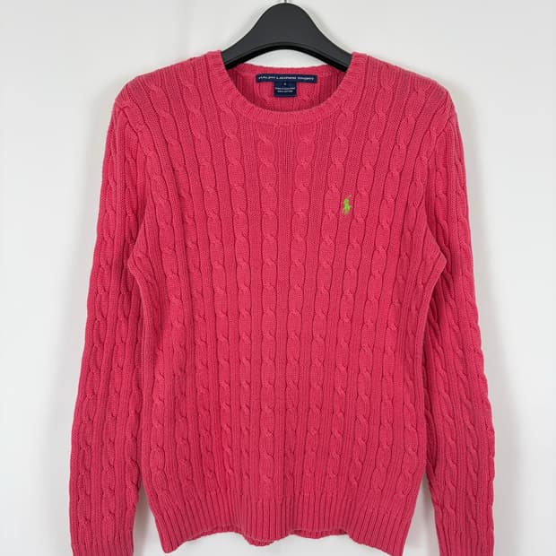 a168) 폴로랄프로렌 스포츠 포니 케이블 니트