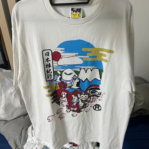 베이프 티셔츠 xl