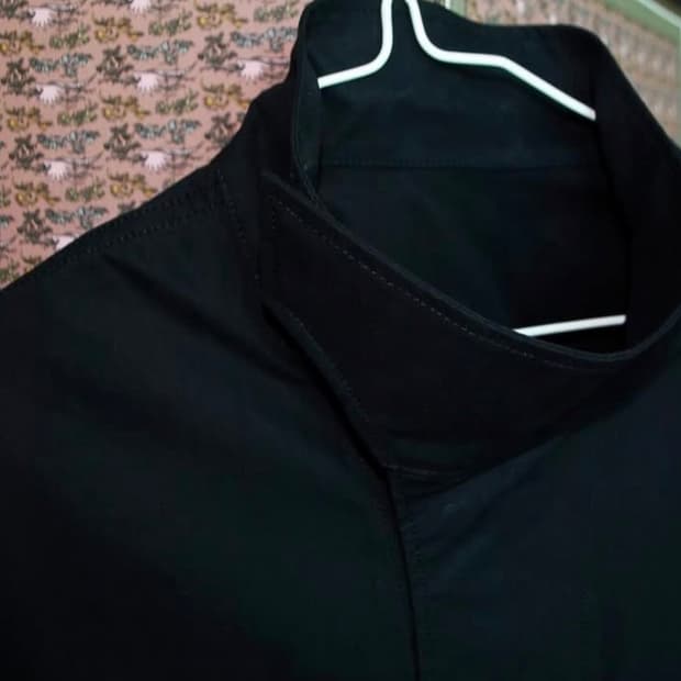 john lawrence sullivan 벨크로 비대칭 자켓