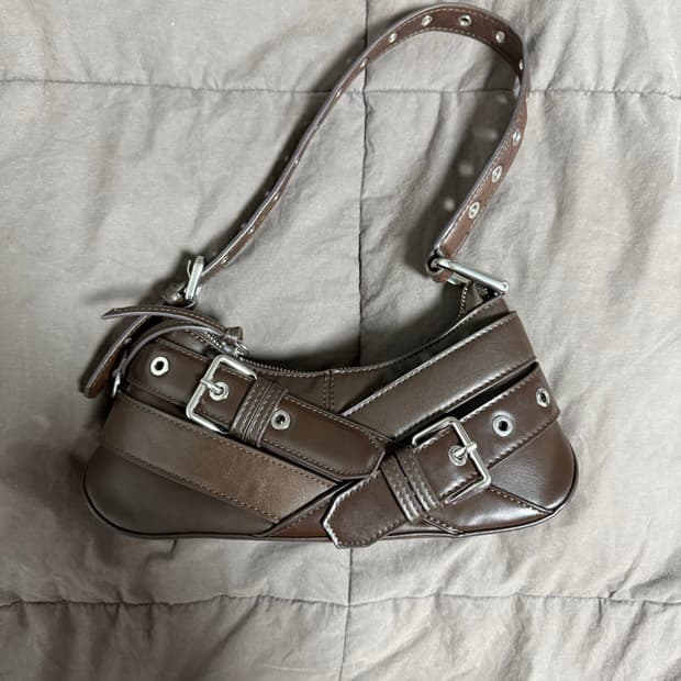 ZARA SHOULDER BAG BROWN