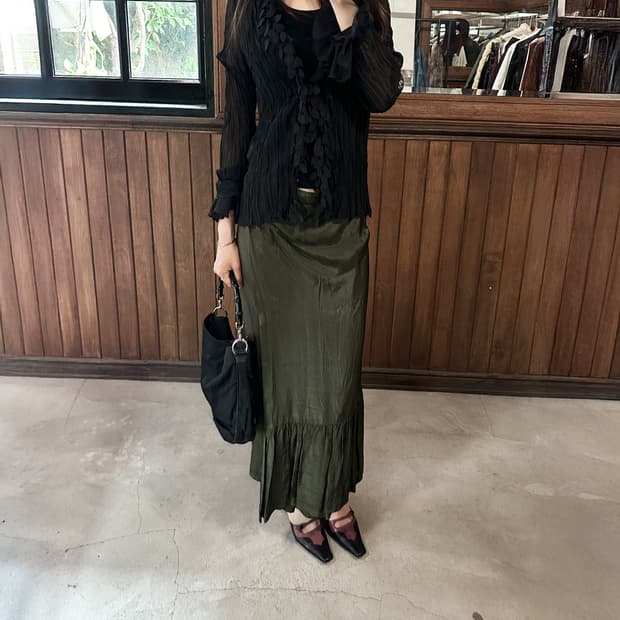 COMME DES GARCONS wrap skirt
