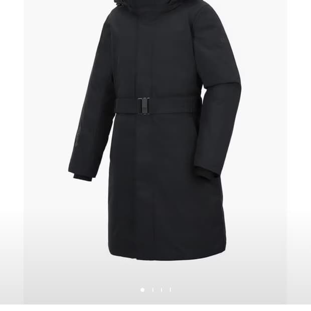 코오롱스포츠 안타티카 여성패딩 95 블랙