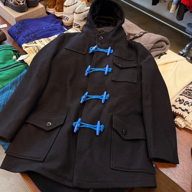 쇼트 X DC 블루 더플 코트 MADE IN CANADA 