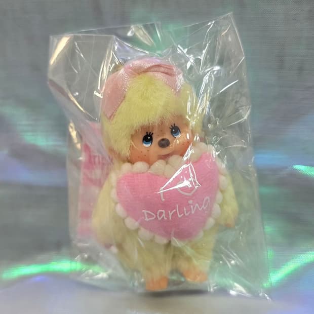 마카롱 미니 몬치치 키링 옐로우