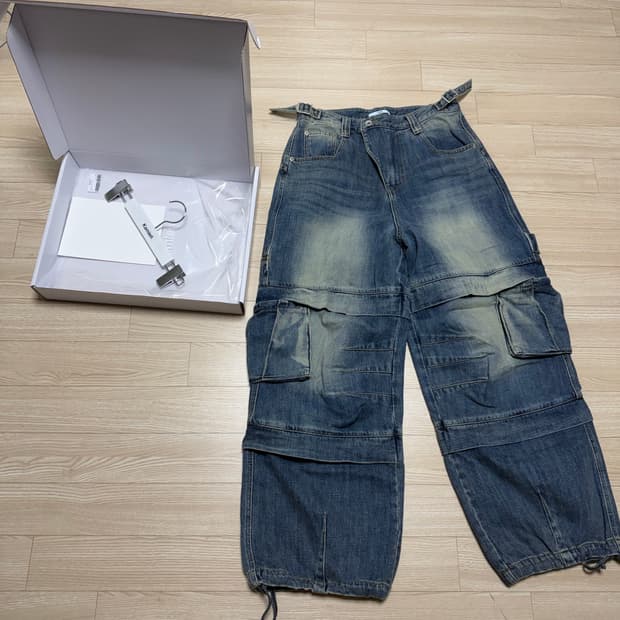 카미엔 타이탄 배기 데님 1사