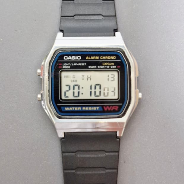 카시오 A158W 시계