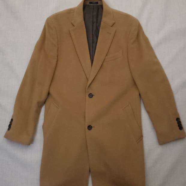 BASSO 캐시미어 혼방 남성 코트 m