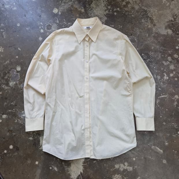 M) 유니클로U 셔츠 르메르 X 유니클로 셔츠 남방 미니멀리즘