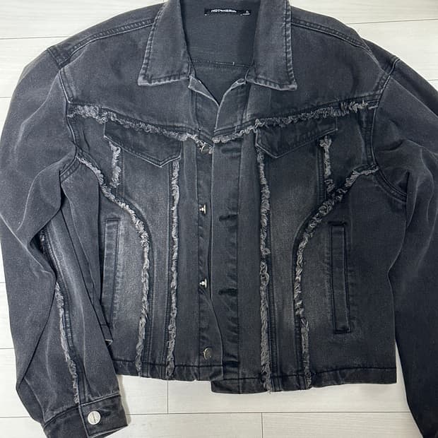 낫포너드 크롭 자켓 L