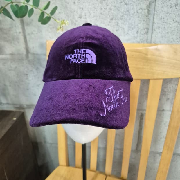 노스페이스 벨루아 퍼플모자