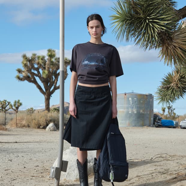 로우클래식 JOSHUA TREE T-SHIRT DEEP CHARCOAL