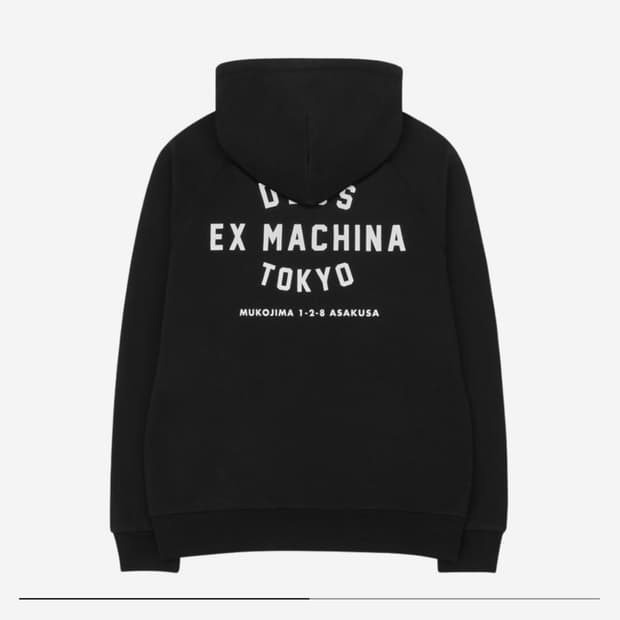 [M] 데우스 엑스 마키나 도쿄 아사쿠사 어드레스 후드 블랙