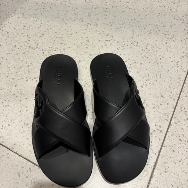 구찌 남성 슬리퍼