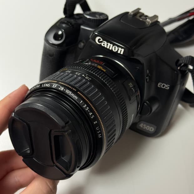 캐논 450D 28-105mm + CADEN 슬링백