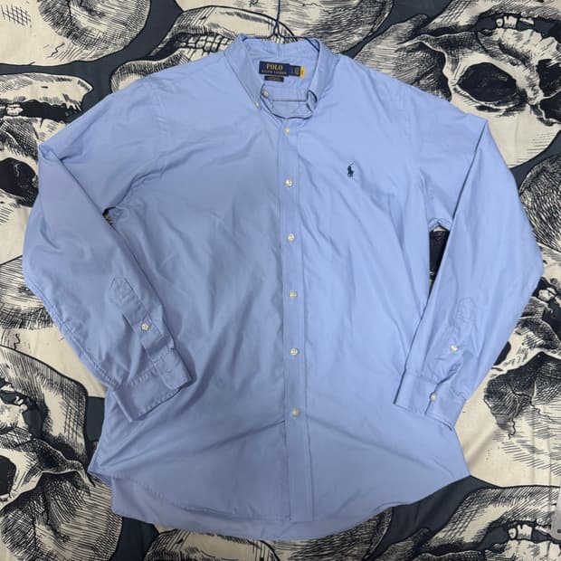 폴로랄프로렌 블루 셔츠 L사이즈