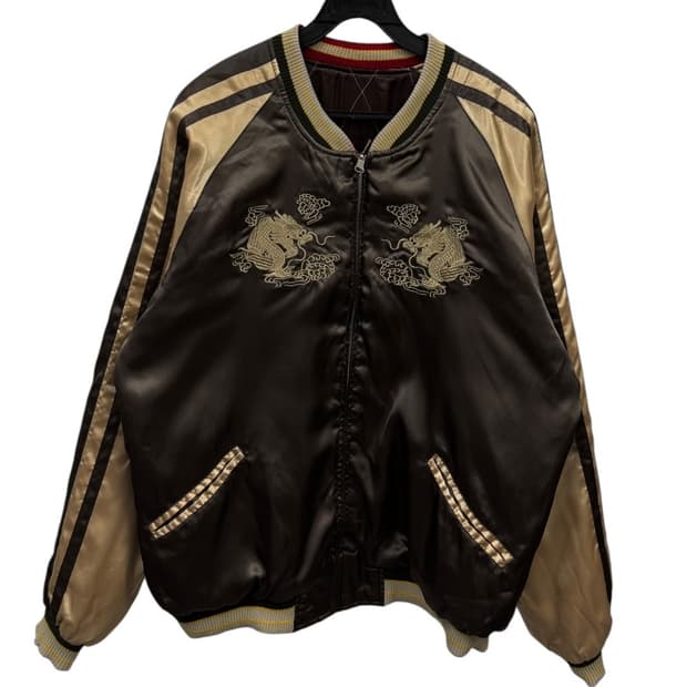 재패니즈 스카쟌 리버시블 자켓